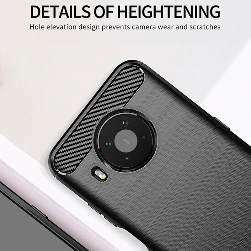 Husa Nokia X10 Techsuit Carbon Silicone, negru