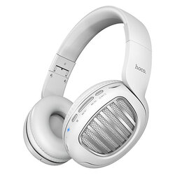 Casti wireless on-ear Hoco W23, Bluetooth, Jack 3.5mm, alb