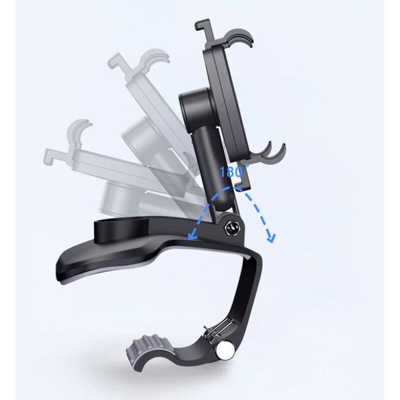 Suport telefon auto aligator, clema prindere bord Yesido C101