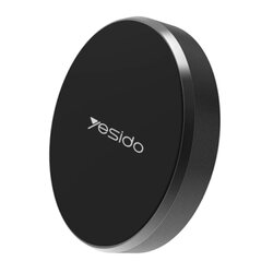 Suport telefon auto magnetic Yesido C38 cu adeziv, negru