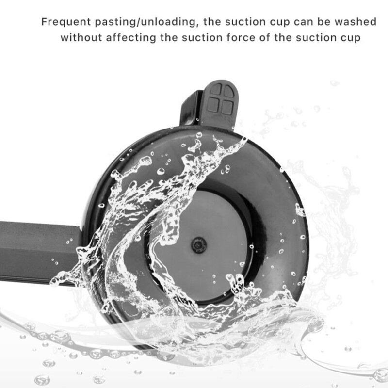 Suport telefon auto magnetic, bord/ parbriz Yesido C39, negru