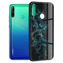 Husa Huawei Y7p Techsuit Glaze, Blue Nebula