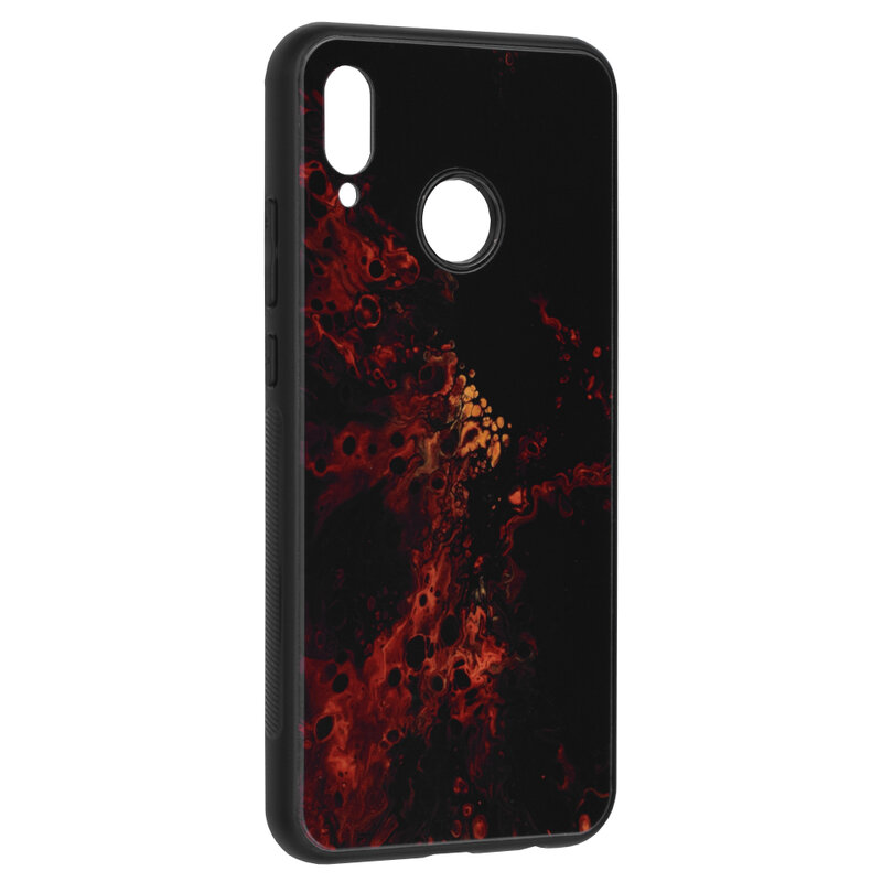 Husa Huawei P20 Lite Techsuit Glaze, Red Nebula