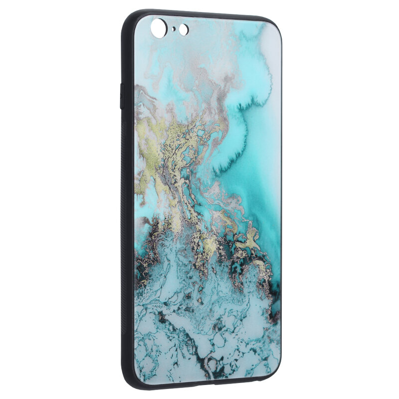 Husa iPhone 6 / 6S Techsuit Glaze, Blue Ocean