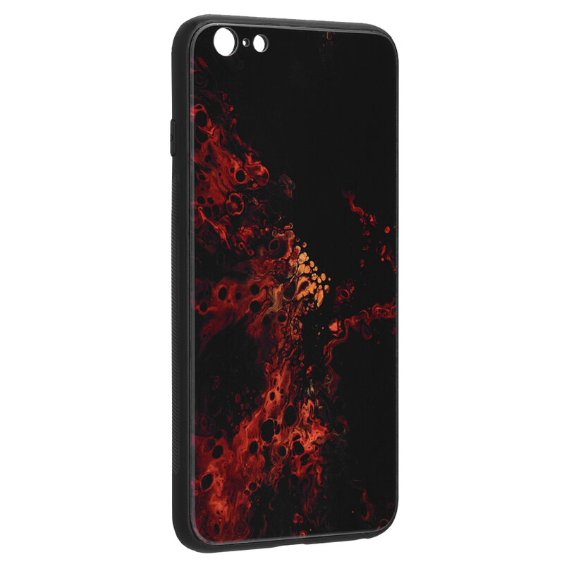Husa iPhone 6 Plus / 6s Plus Techsuit Glaze, Red Nebula
