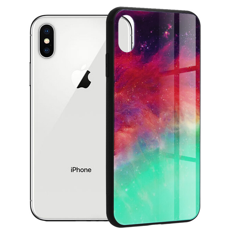 Husa iPhone XS Techsuit Glaze, Fiery Ocean