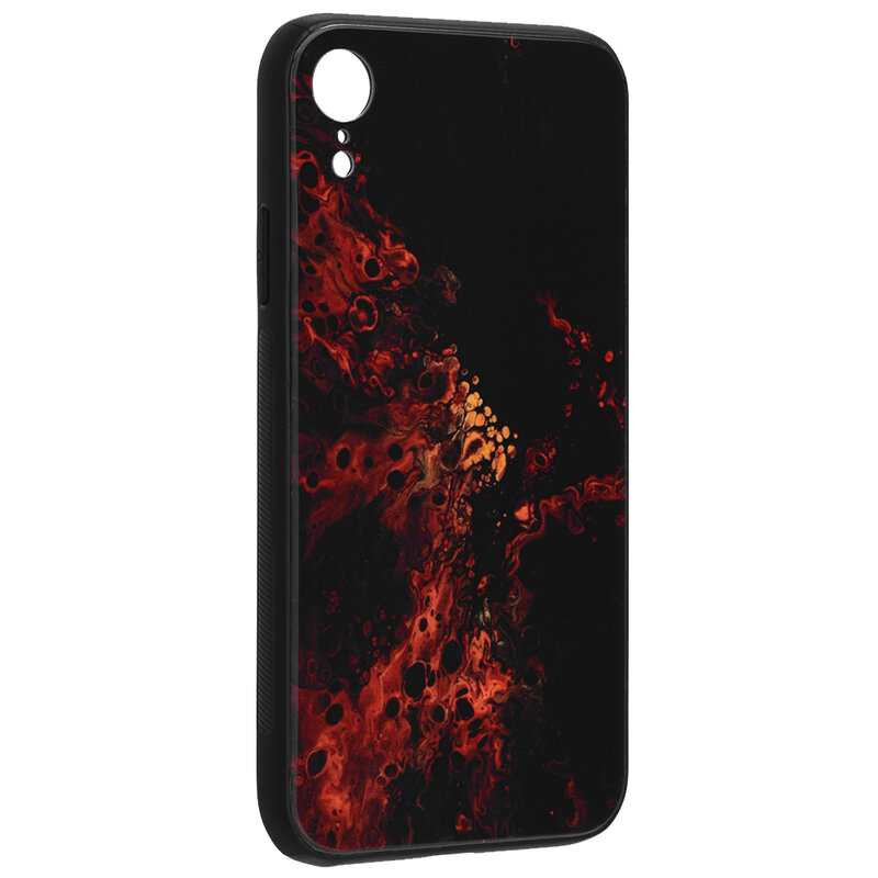 Husa iPhone XR Techsuit Glaze, Red Nebula