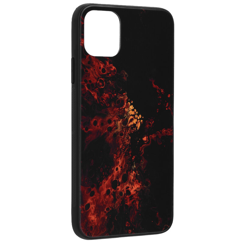 Husa iPhone 11 Pro Max Techsuit Glaze, Red Nebula