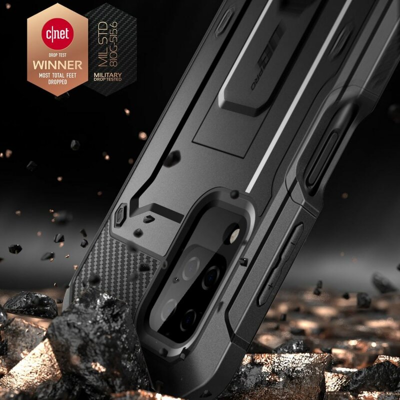 Husa Samsung Galaxy A12 Supcase Unicorn Beetle Pro, negru