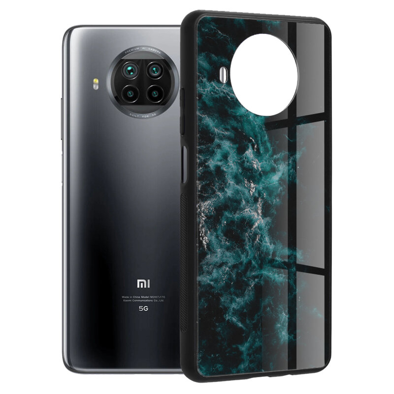 Husa Xiaomi Mi 10T Lite 5G Techsuit Glaze, Blue Nebula