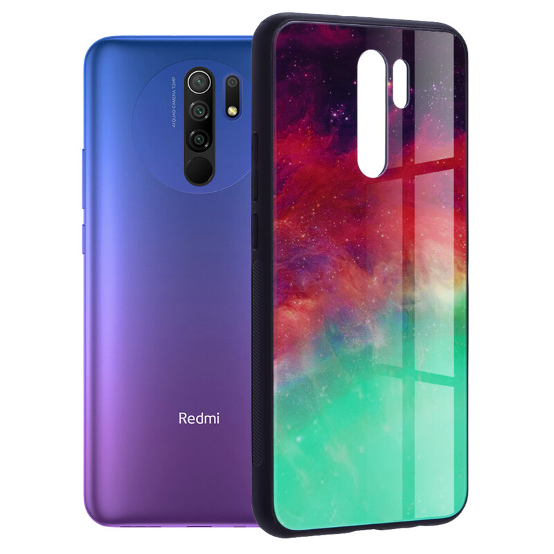 Husa Xiaomi Redmi 9 Techsuit Glaze, Fiery Ocean
