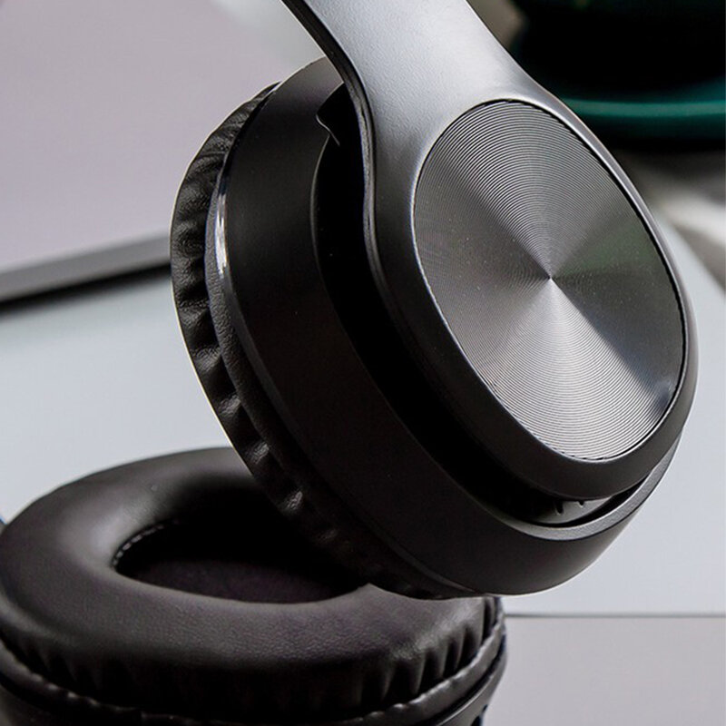 Casti on-ear Gjby, extra bass, sunet stereo, negru, GJ-31