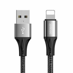 Cablu de date JoyRoom N1 USB la Lightning, 3A, 1.5m, negru