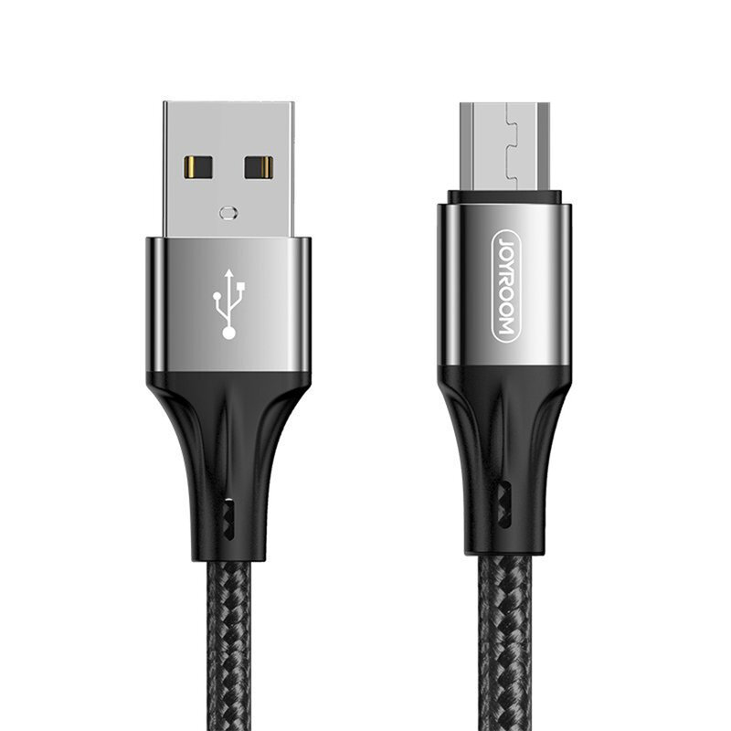 Cablu de date JoyRoom N1 USB la Micro-USB, 3A, 480Mbps, 1.5m, negru