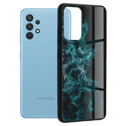 Husa Samsung Galaxy A32 4G Techsuit Glaze, Blue Nebula