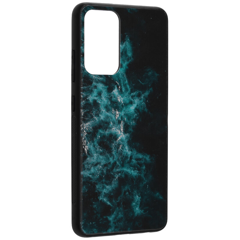 Husa Samsung Galaxy A32 4G Techsuit Glaze, Blue Nebula