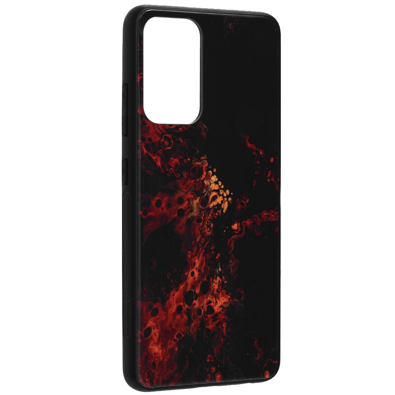 Husa Samsung Galaxy A32 4G Techsuit Glaze, Red Nebula