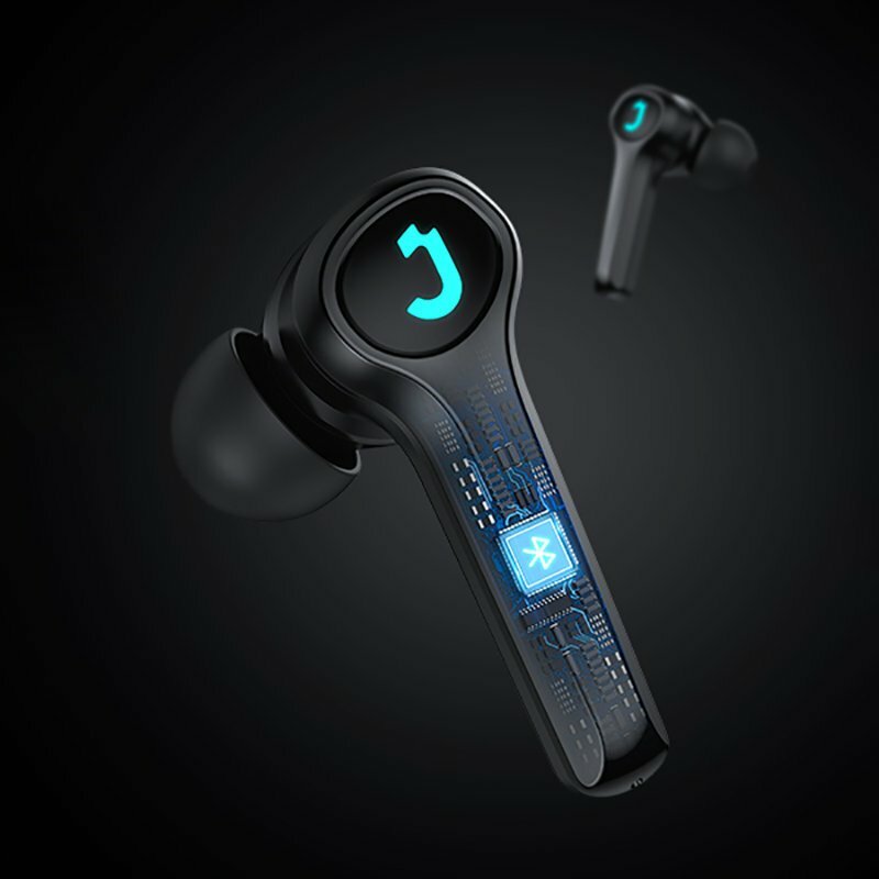 Casti wireless gaming earbuds JoyRoom, TWS Bluetooth, negru, JR-TP1
