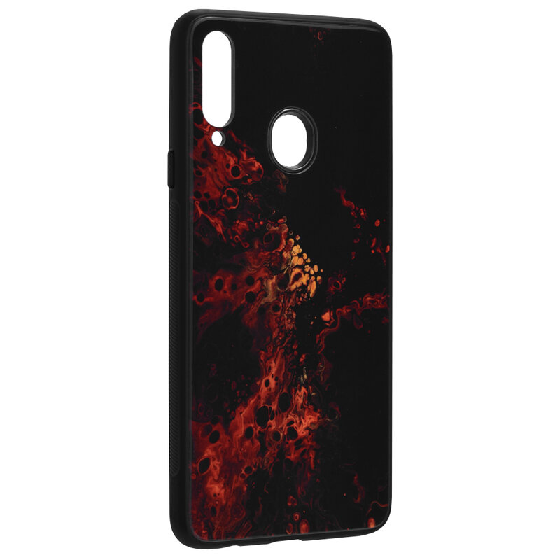 Husa Samsung Galaxy A20s Techsuit Glaze, Red Nebula