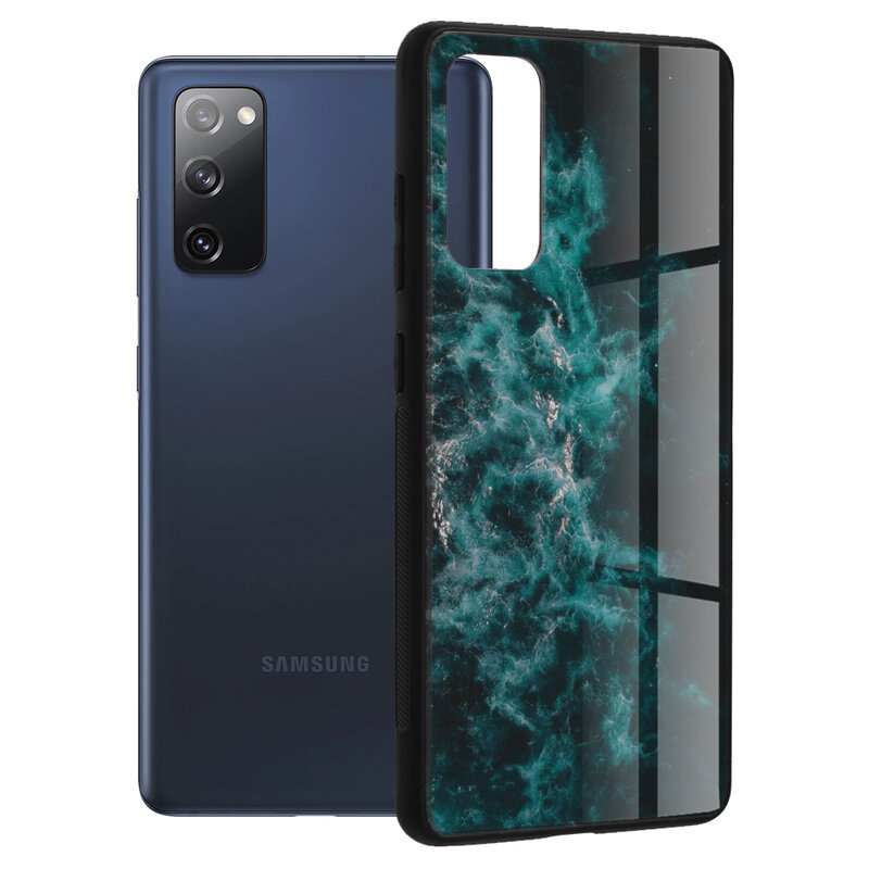 Husa Samsung Galaxy S20 FE Techsuit Glaze, Blue Nebula