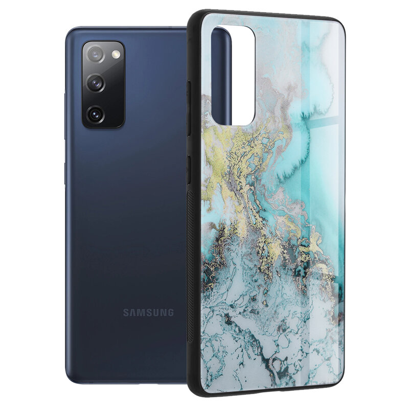 Husa Samsung Galaxy S20 FE Techsuit Glaze, Blue Ocean