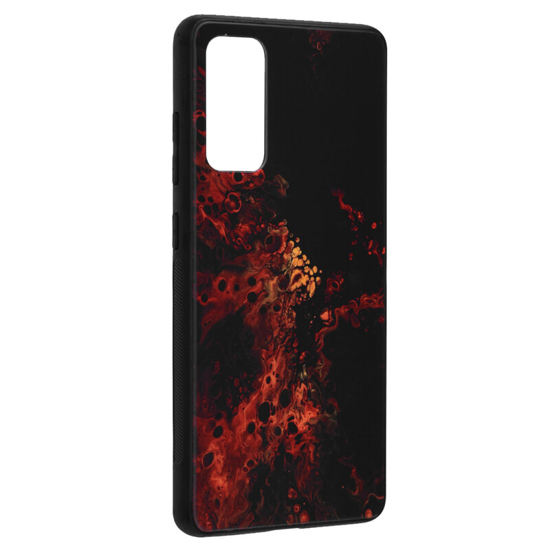 Husa Samsung Galaxy S20 FE Techsuit Glaze, Red Nebula