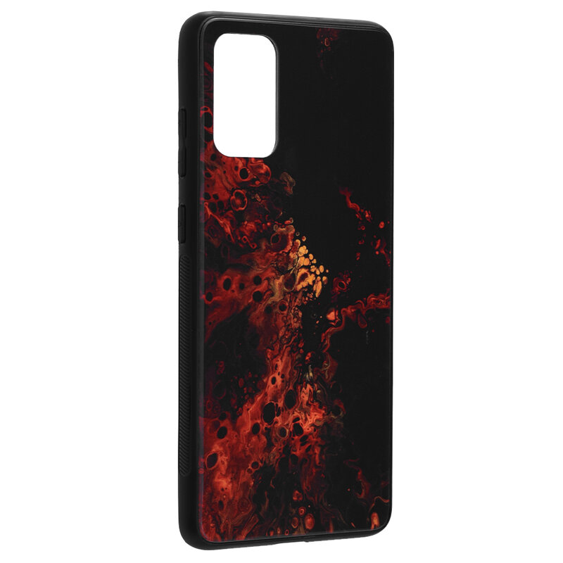 Husa Samsung Galaxy S20 Plus Techsuit Glaze, Red Nebula