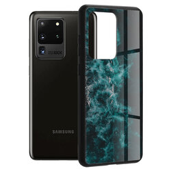 Husa Samsung Galaxy S20 Ultra Techsuit Glaze, Blue Nebula