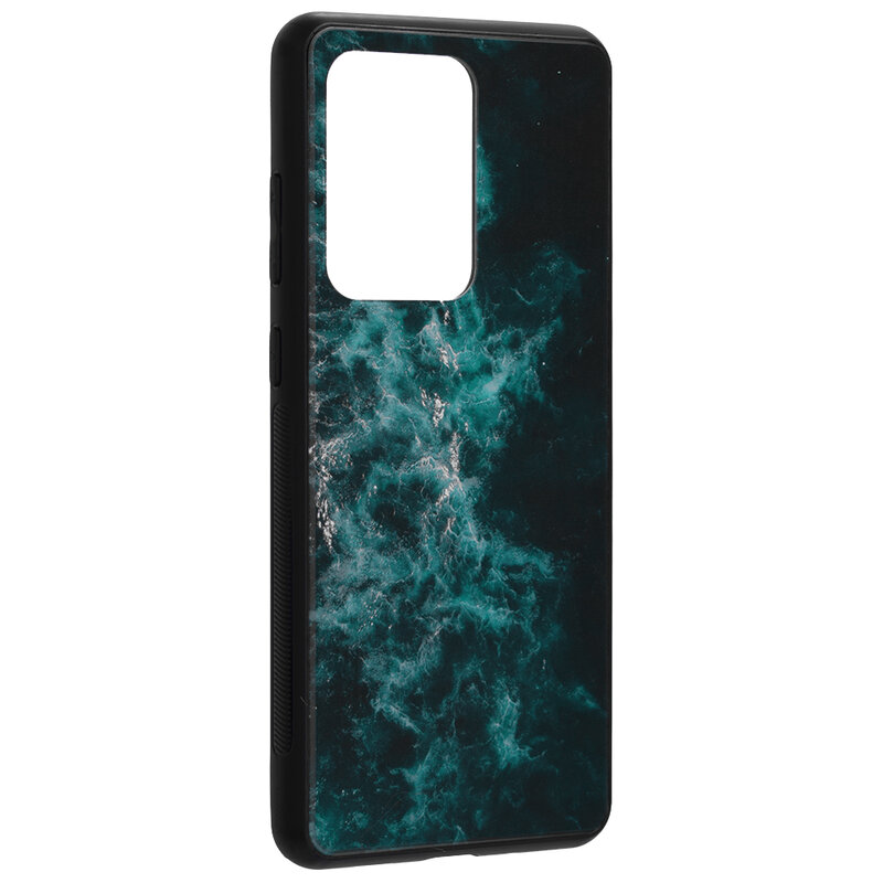 Husa Samsung Galaxy S20 Ultra 5G Techsuit Glaze, Blue Nebula
