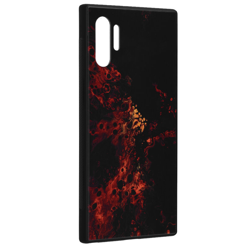 Husa Samsung Galaxy Note 10 Plus Techsuit Glaze, Red Nebula