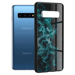 Husa Samsung Galaxy S10 Techsuit Glaze, Blue Nebula