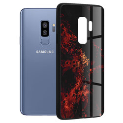 Husa Samsung Galaxy S9 Plus Techsuit Glaze, Red Nebula