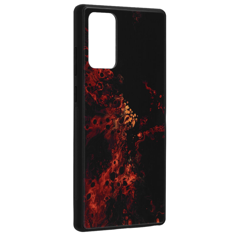 Husa Samsung Galaxy Note 20 Techsuit Glaze, Red Nebula