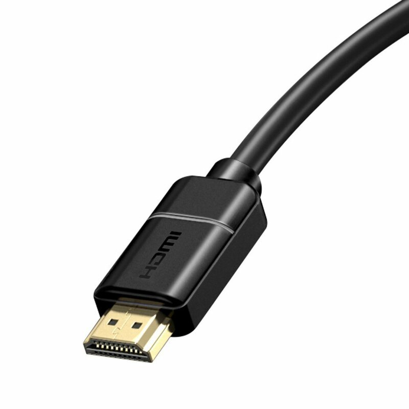 Cablu HDMI Baseus 4K@30Hz, 18Gbps, 5m, negru, CAKGQ-D01