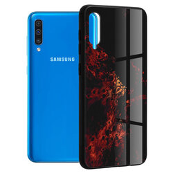 Husa Samsung Galaxy A50 Techsuit Glaze, Red Nebula
