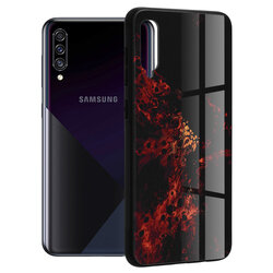 Husa Samsung Galaxy A30s Techsuit Glaze, Red Nebula