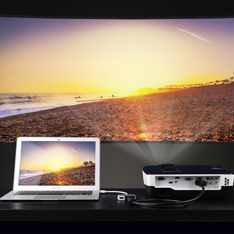 Adaptor HDMI + VGA la Mini DP Ugreen, 4K@30 Hz, negru, 10439