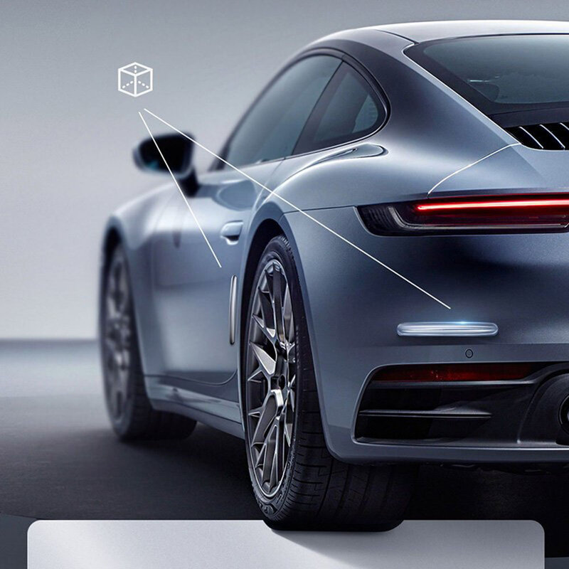 [Pachet 4x] Banda protectie usa auto JoyRoom, negru, JR-CP004