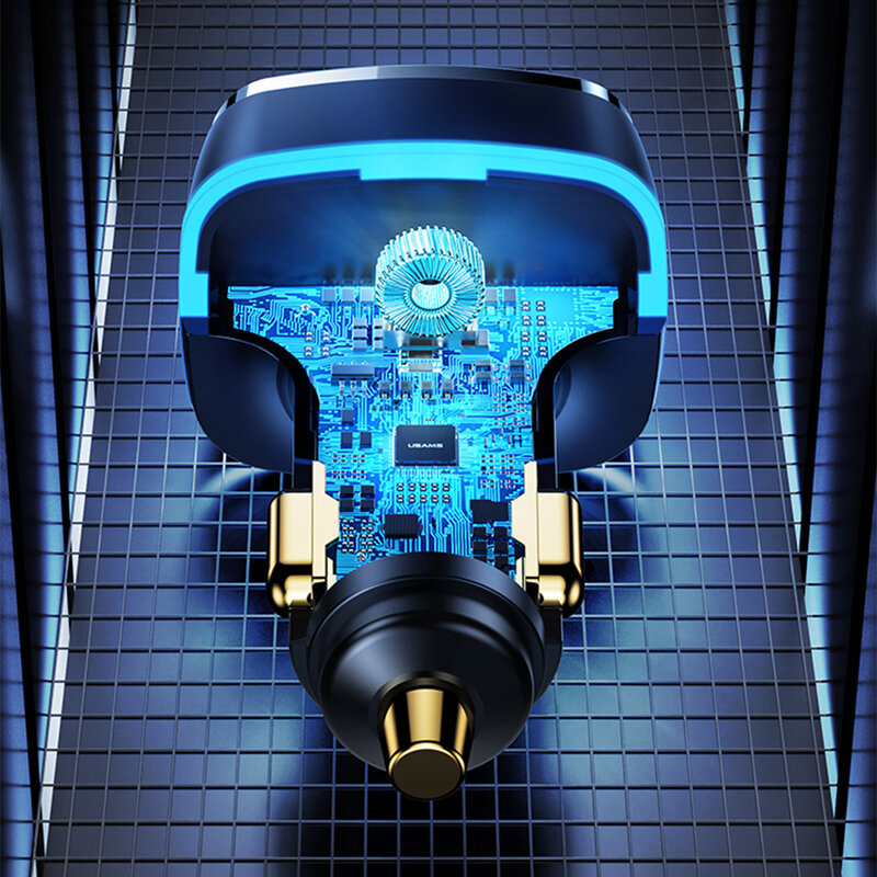 Incarcator auto Usams Type-C PD100W + USB 20W, negru, US-CC142