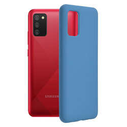 Husa Samsung Galaxy A02s Techsuit Soft Edge Silicone, albastru