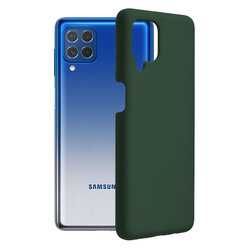 Husa Samsung Galaxy M62/ F62 Techsuit Soft Edge Silicone, verde inchis