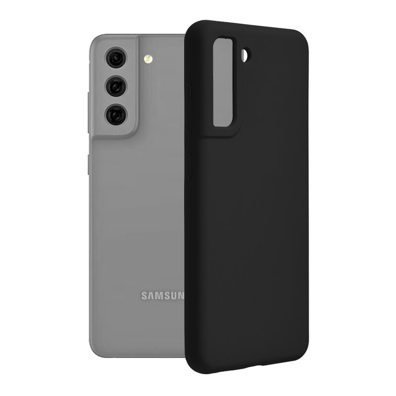 Husa Samsung Galaxy S21 FE 5G Techsuit Soft Edge Silicone, negru