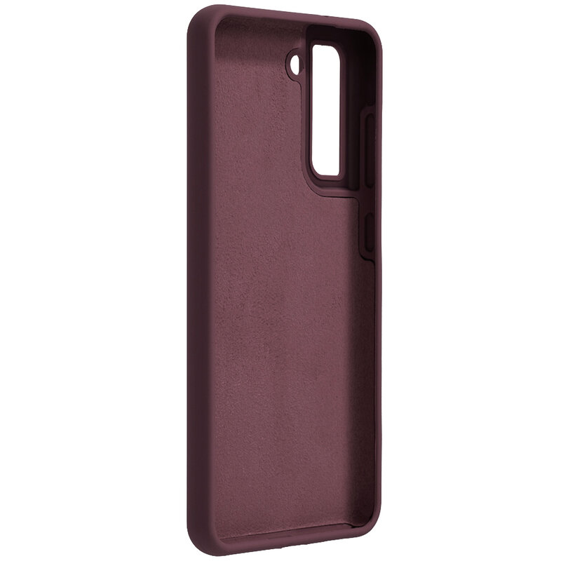 Husa Samsung Galaxy S21 FE 5G Techsuit Soft Edge Silicone, violet
