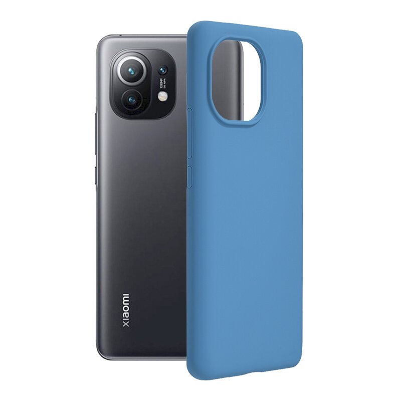 Husa Xiaomi Mi 11 Techsuit Soft Edge Silicone, albastru
