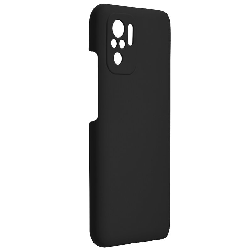 Husa Xiaomi Redmi Note 10 4G Techsuit Soft Edge Silicone, negru