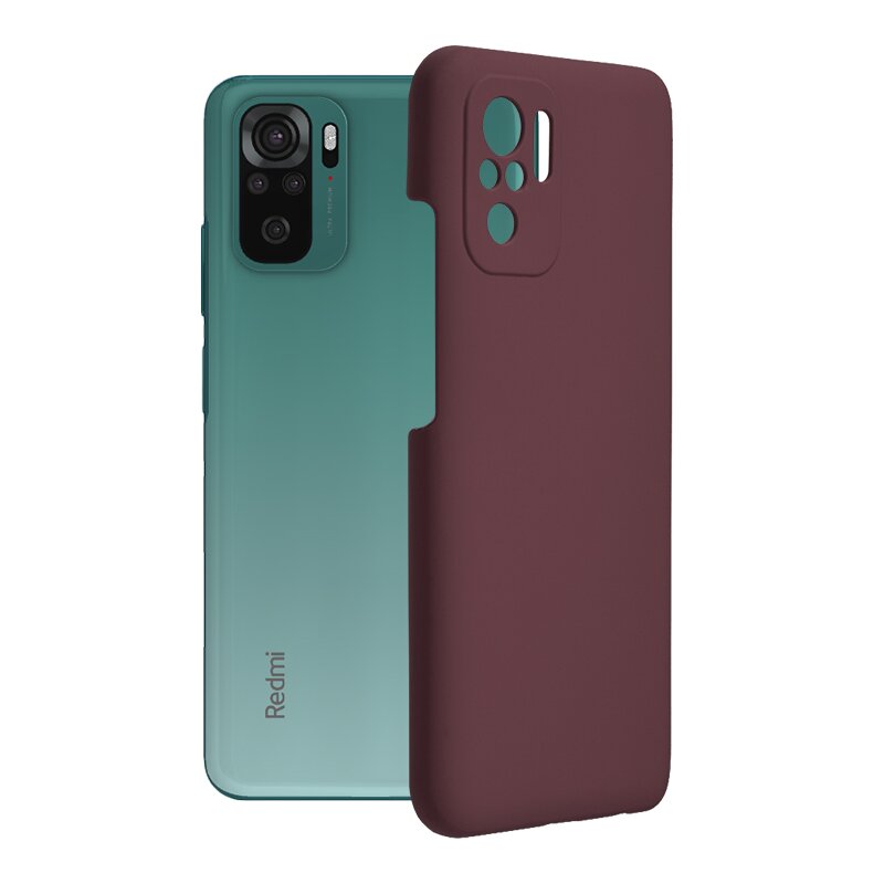 Husa Xiaomi Redmi Note 10 4G Techsuit Soft Edge Silicone, violet