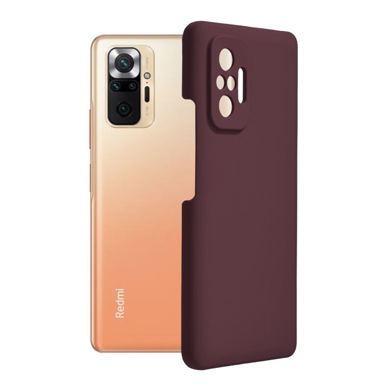 Husa Xiaomi Redmi Note 10 Pro Max Techsuit Soft Edge Silicone, violet