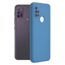 Husa Motorola Moto G10 Techsuit Soft Edge Silicone, albastru