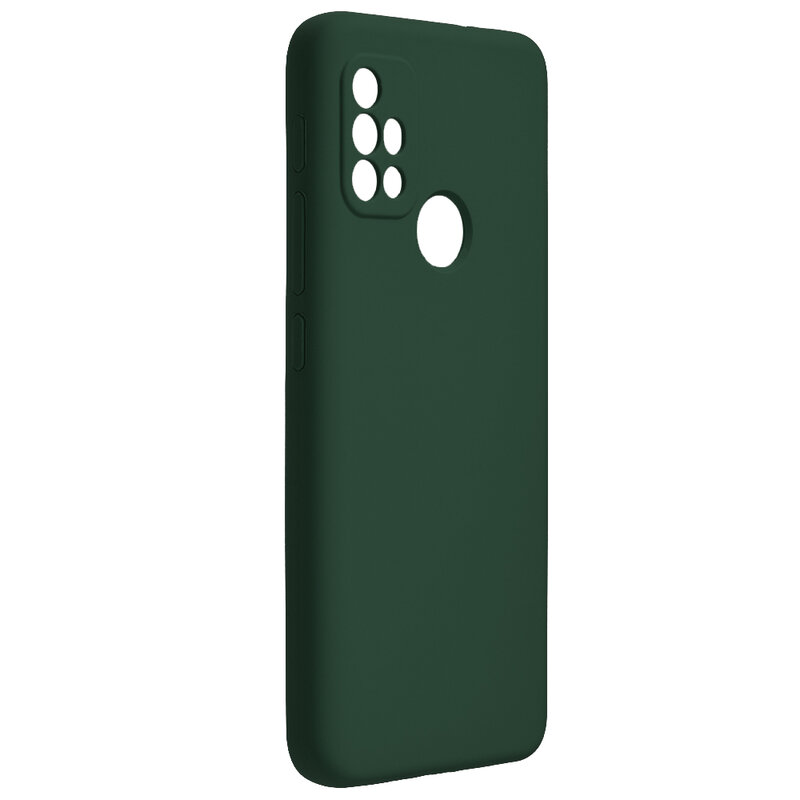 Husa Motorola Moto G10 Techsuit Soft Edge Silicone, verde inchis