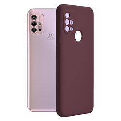 Husa Motorola Moto G30 Techsuit Soft Edge Silicone, violet